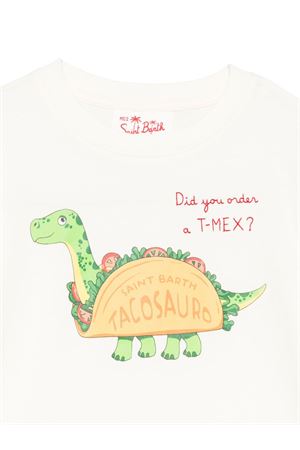 white cotton tshirt SAINT BARTH KIDS | TSH000103037H